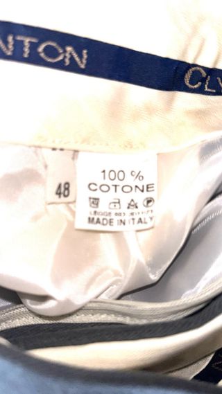 Pantaloni eleganti uomo grigio nuovo