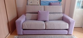 Sofá Cama malva, cama de 1,35x1,90