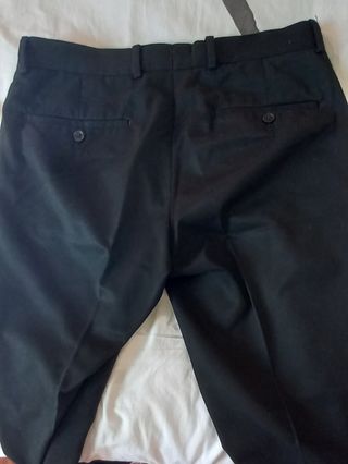 Pantalón de vestir negro T.32 (EU 40) Largo 30.