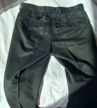 Pantalón de vestir negro T.32 (EU 40) Largo 30.