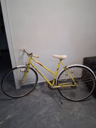 Bicicleta Peugeot Antigua Amarilla