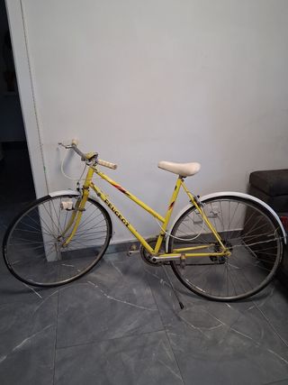 Bicicleta Peugeot Antigua Amarilla