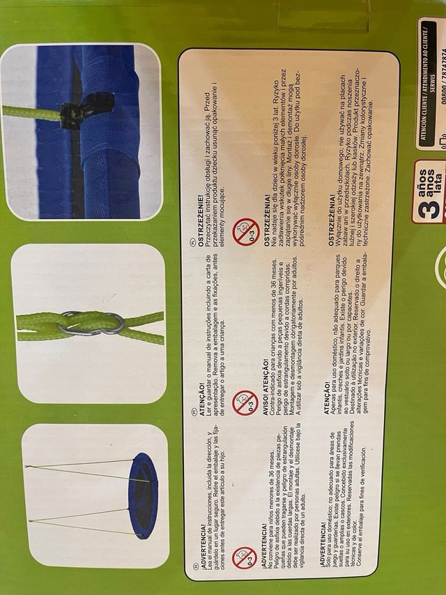 Columpio Nido Jardín Crane