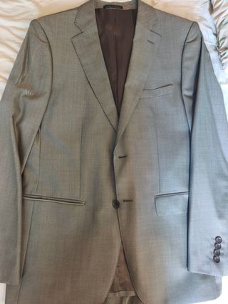 Traje Zara Man Gris Hombre