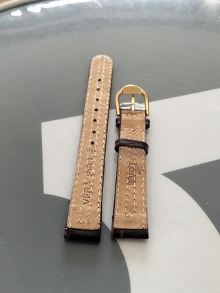 Correa de piel para reloj, chica, nueva