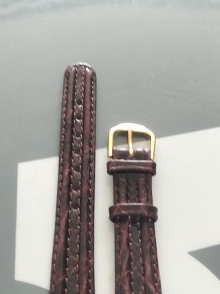 Correa de piel para reloj, chica, nueva