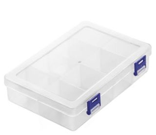 Pack 3 Cajas Organizadoras Plástico Transparentes