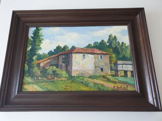 Cuadro F. Iglesias Pintor Gallego