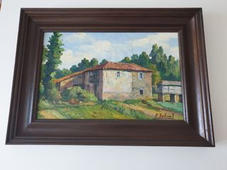 Cuadro F. Iglesias Pintor Gallego