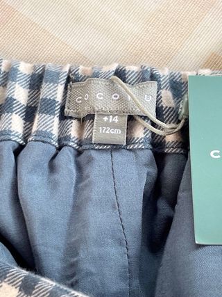 Falda pantalón cuadros niña. Coconut sin estrenar