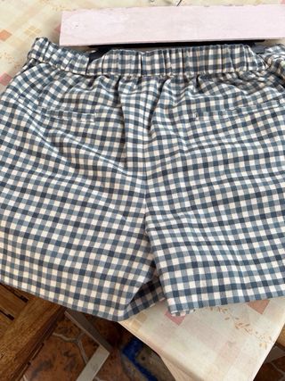 Falda pantalón cuadros niña. Coconut sin estrenar
