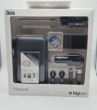Cargador + lapis + funda+ pelicula Nintendo 3ds 