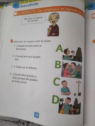 Elements del fet religiís 1 Primària - Fent Cami