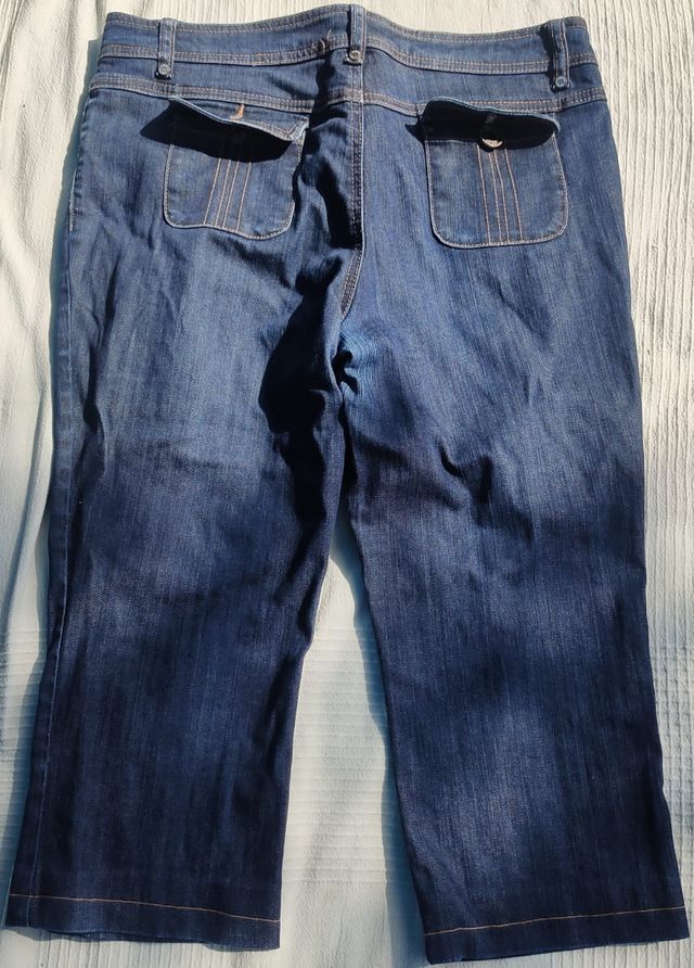 Pantalón Pirata Mujer Roberto Verino Azul