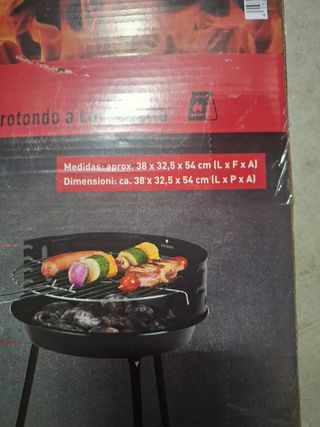 Barbacoa Grill Meister Kansas Negra nueva