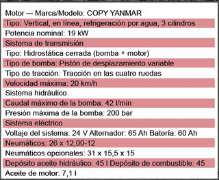 Mini mixta Kator WZ10-08 nueva, articulada