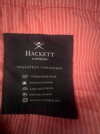Tallas 44, 46, 48 y 52. Pantalones chinos HACKETT 