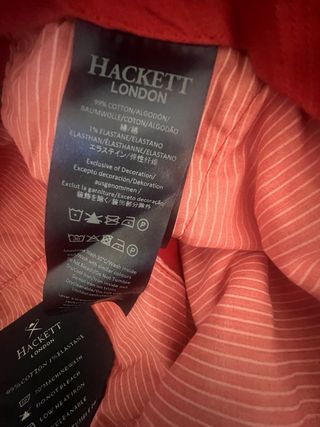 Tallas 44, 46, 48 y 52. Pantalones chinos HACKETT 