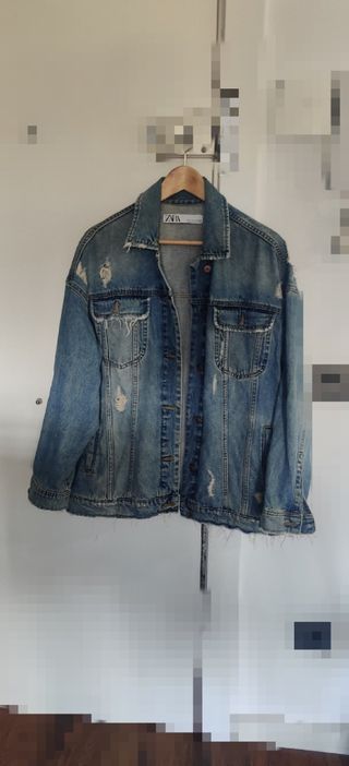 Chaqueta Vaquera Zara Mujer