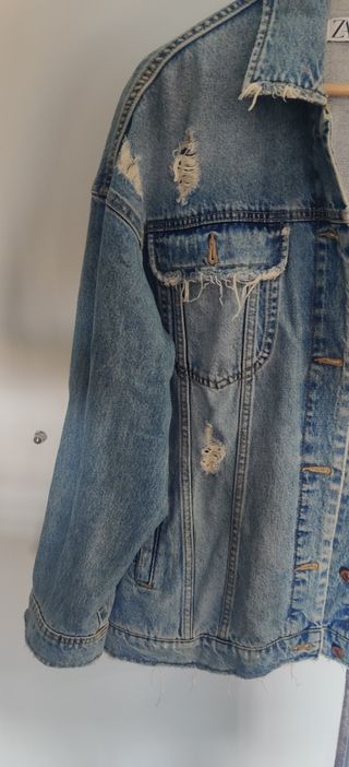 Chaqueta Vaquera Zara Mujer
