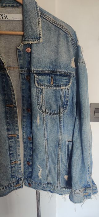 Chaqueta Vaquera Zara Mujer