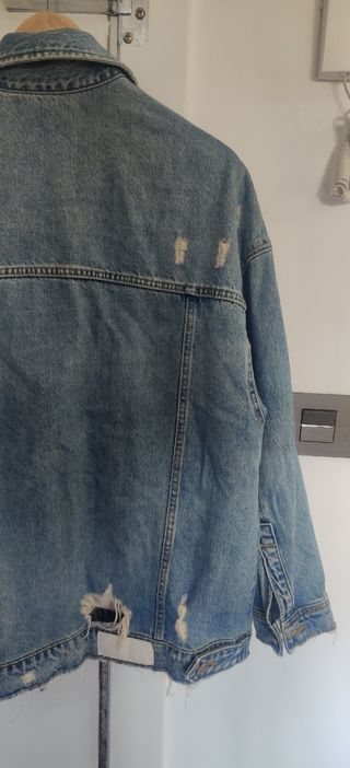 Chaqueta Vaquera Zara Mujer