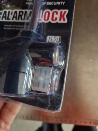 Candado con Alarma 110db