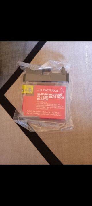 Cartucho Tinta Magenta Brother LC980/1100M