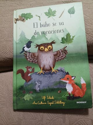 libro el búho se va de vacaciones