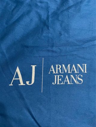Borsa Armani Jeans vernice rossa