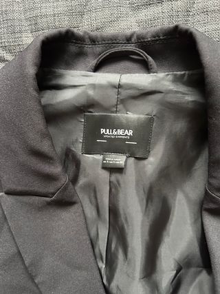 Chaleco Pull and Bear Negro