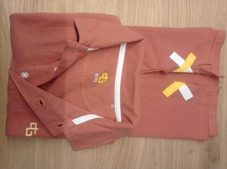 Polo niño Gocco manga corta, caldero, talla 11-12