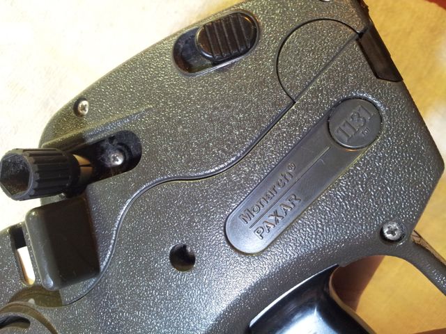 Etiquetadora Monarch Paxar 1131 Euros/Ptas