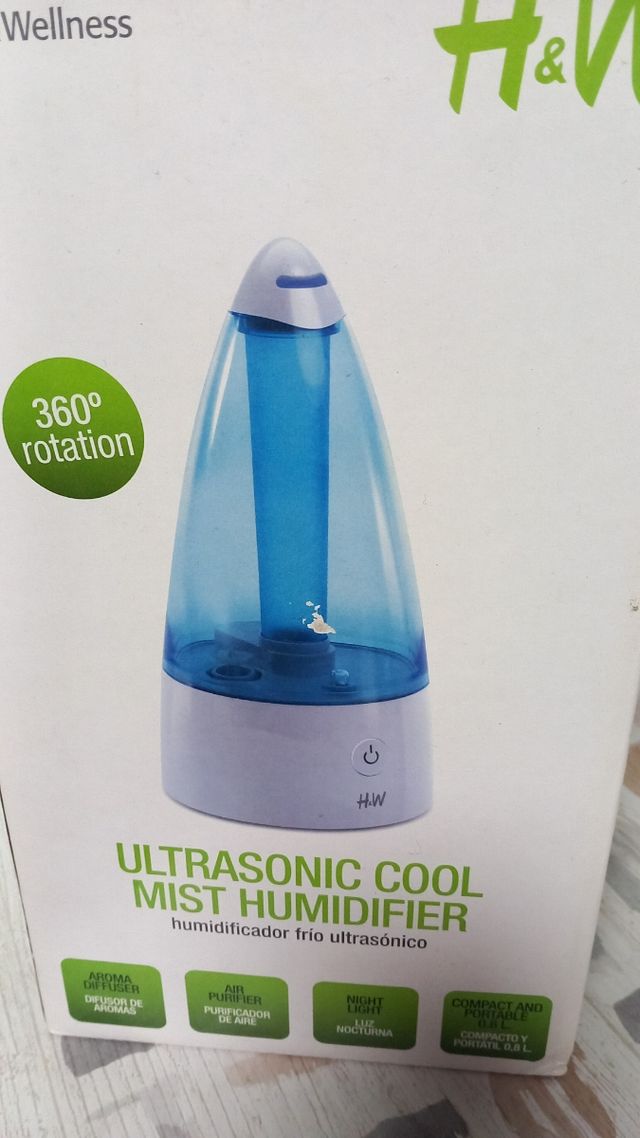 Humidificador Ultrasónico H&W Cool Mist