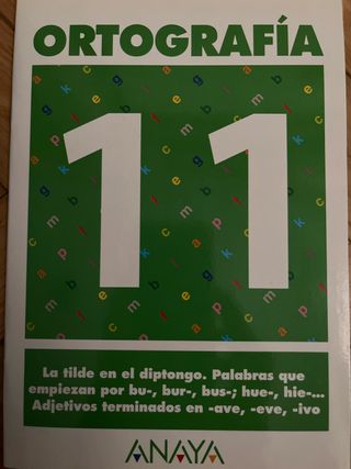 Ortografía 11.