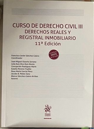 CURSO DE DERECHO CIVIL III