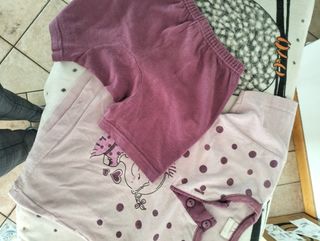 Pigiama bimba pois viola