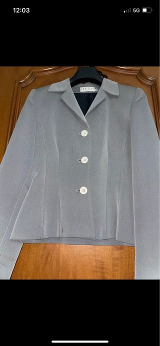 Tailleur vintage grigio