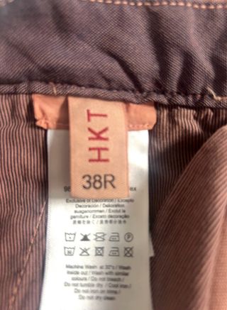 Tallas 40, 42, 46 y 50. Pantalones chinos HACKETT