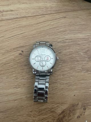 Reloj Eclipse Plateado Elegante para Adulto