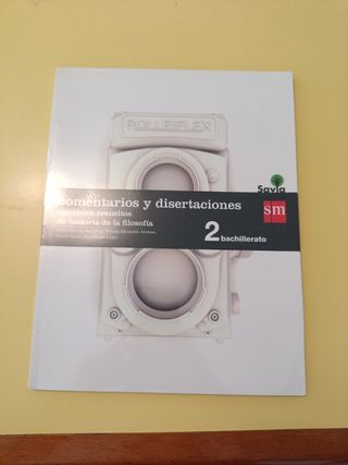 Cuaderno comentarios de filosofía. 2 Bachillera...