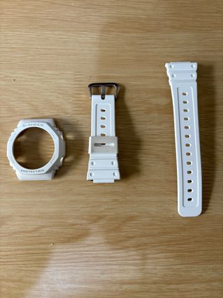 Correa Casio G-Shock Blanca Completa