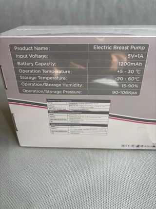 NUEVO Sacaleches doble eléctrico inalámbrico