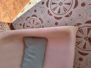 Sillón blanco Ikea de plástico