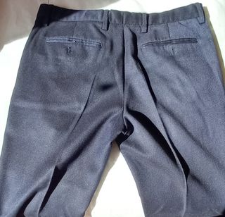 Pantalón de vestir hombre T.40 azul