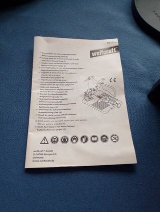 Soporte para amoladora Wolfcraft