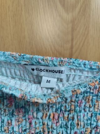 Mono C&A flores verano sin etiqueta