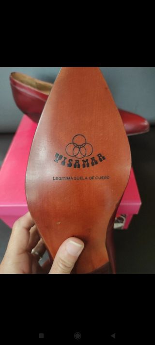 Zapatos Hombre Tacon Cubano. Marrón. 44