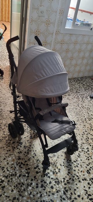 Carrito de paseo gris
