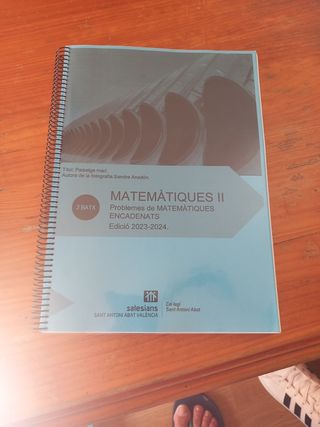 Libro de matemáticas 